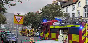 Emergency services respond to Aberystwyth town centre fire