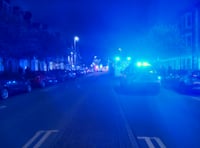 Emergency services remain at scene of fire in Aberystwyth
