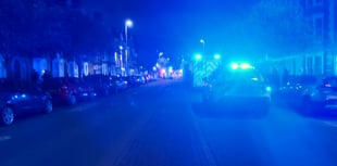 Emergency services remain at scene of fire in Aberystwyth