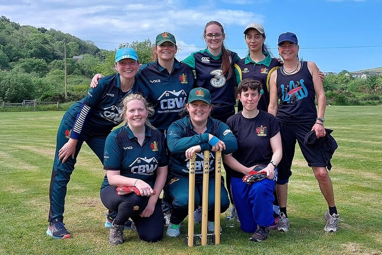 Aberystwyth CC Women and Girls produced a fine performance against Bronwydd