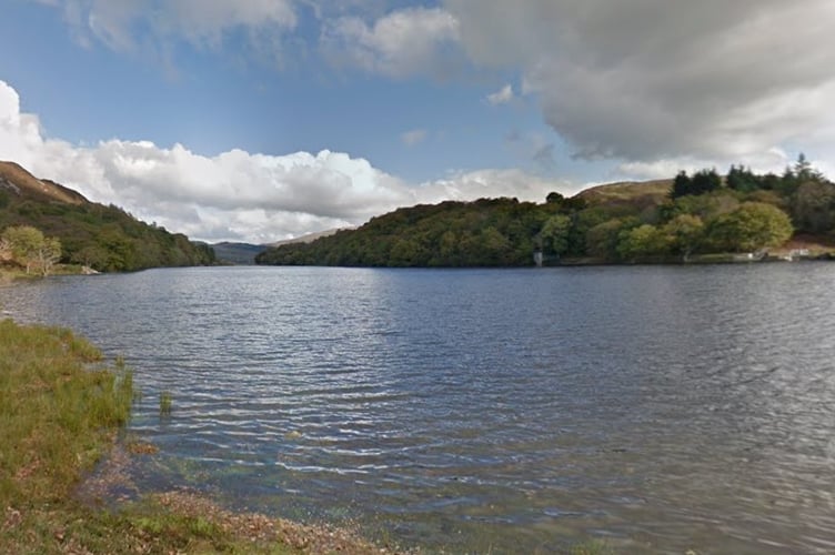 A view of Lake Cynwch, at Brithdir near Dolgellau. Photo: Google Map