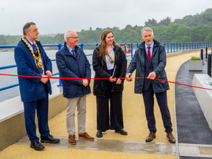 £6 million flood project to safeguard part of Gwynedd completed