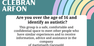 Gwynedd drop-in sessions for people over 16 with autism