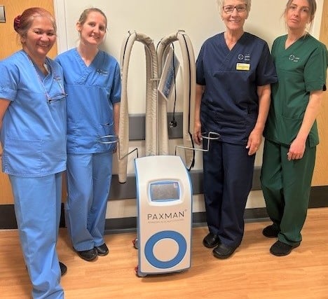New scalp cooler for chemotherapy day unit