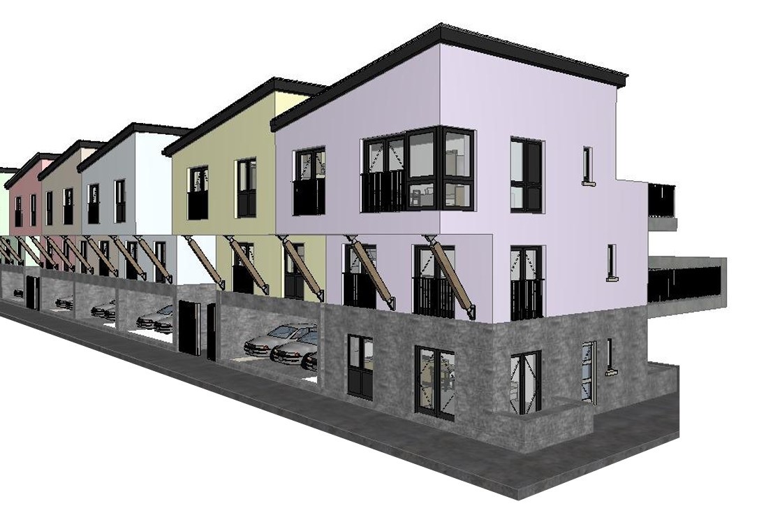 Fresh plans for 30 new homes at New Quay car park