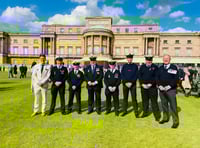 New Quay RNLI celebrate at Buckingham Palace