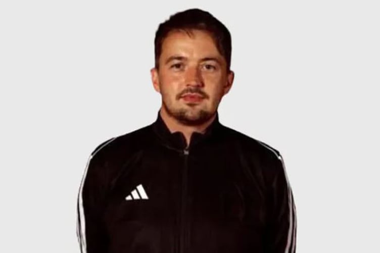 Goalkeeping coach Liam Stoneley
