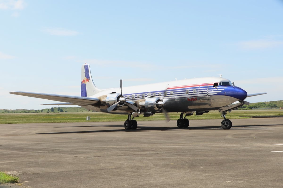 Former president's plane spotted in Gwynedd
