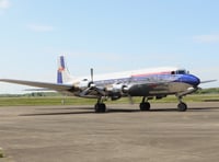 Former president's plane spotted in Gwynedd