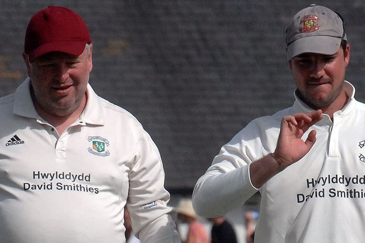 Dolgellau's Jonathan Lloyd and Lafras Van Vuuren