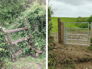 Group continue to transform stiles and improve footpath access