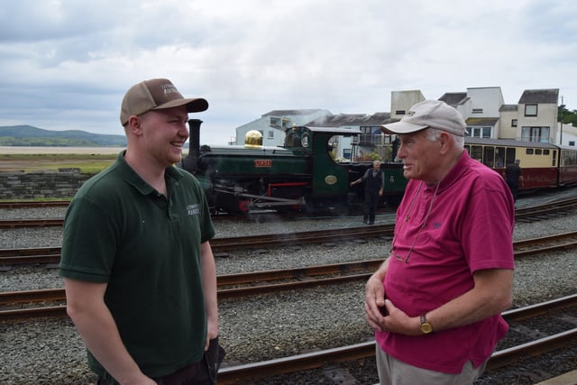 Age is no barrier for railway volunteers