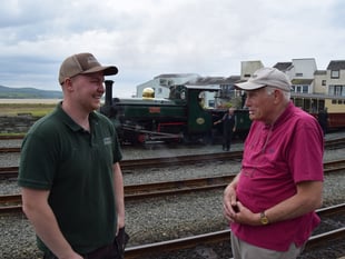 Age is no barrier for railway volunteers