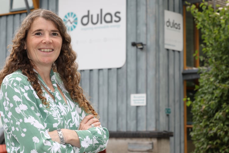 Catherine McLennan, Commercial Lead at Machynlleth-based manufacturer, Dulas