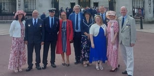 Borth RNLI volunteers celebrate 200 years at Buckingham Palace