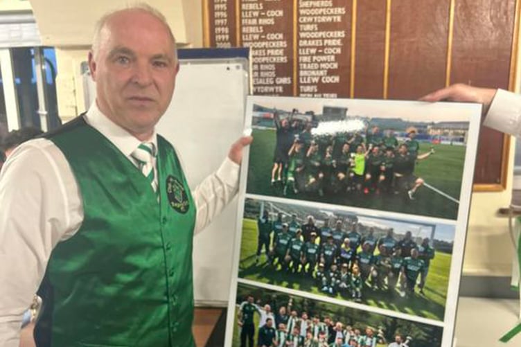 Malcolm Davies has stepped down as Tregaron Turfs manager