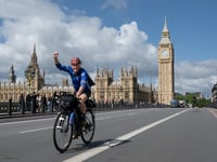 Mach adventurer completes epic around the world challenge on e-bike