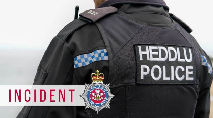 Man held on suspicion of strangulation after climbing on to roof in Aberystwyth