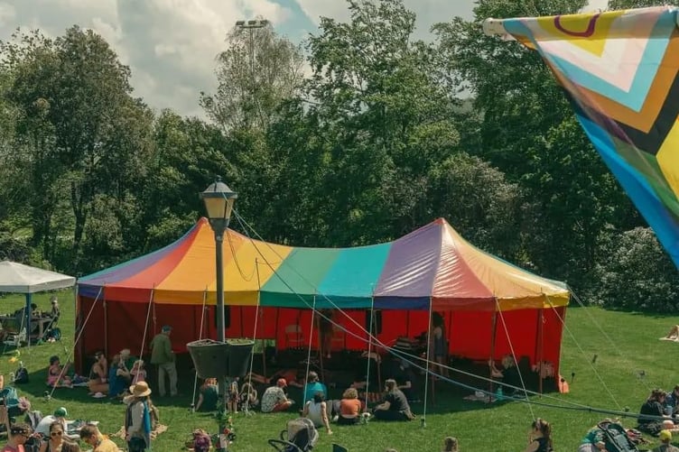 Dripping in rainbows for the first ever Balchder Machylleth Pride, the town has forever broken stereotypes of rural life