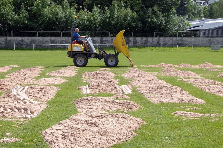 Club stalwarts have been busy getting the Marian ready for the start of the 24/25 season (Photo: Rod Davies)