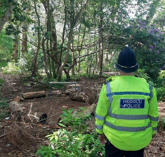 Police have increased patrols in Pwllheli. Photo: NWP Gwynedd South