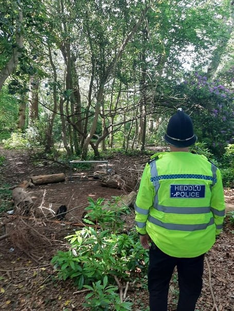 Police have increased patrols in Pwllheli. Photo: NWP Gwynedd South