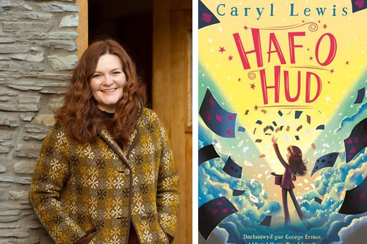 Caryl Lewis a'i llyfr newydd