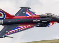 Stunning shot of plane on way to decommissioning