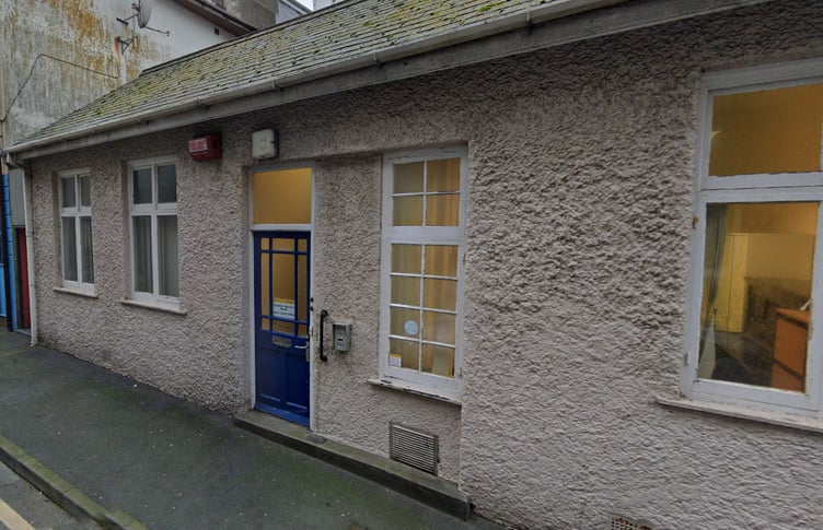 Y Bwythyn building behind Aberystwyth's Old College