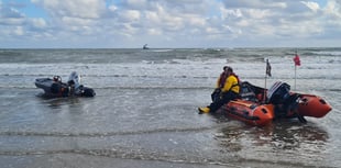 New Quay RNLI rescues abandoned vessel