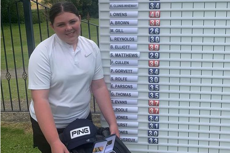 Fflur Cullen was overall U14s girls winner