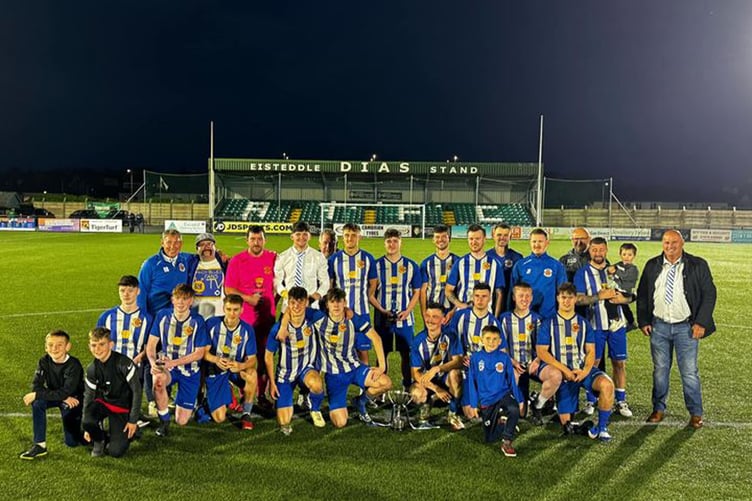 Machynlleth with the E R Jenkins Cup