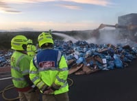 Disposable vapes believed to be the cause of lorry fire