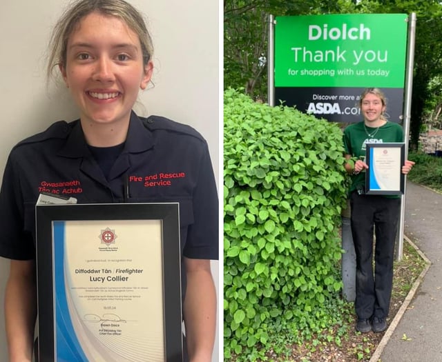 Asda employee becomes on-call firefighter to 'give back' to community