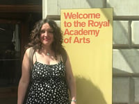 Mach-based artist painting featured in Royal Academy London exhibition
