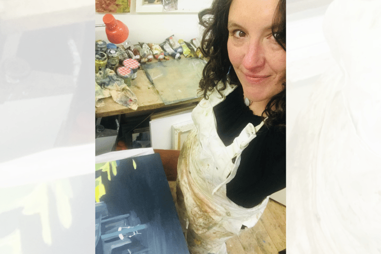 Julie said: "I’m fascinated by the memory of place and nature and how this informs our individual and collective psyche. The painting expresses my love of eroded surfaces and my interest in using the flow and layering possibilities of paint to build a sense of atmosphere and drama, referring to my local environment, finding the unfamiliar in the familiar, and poetry in loss."