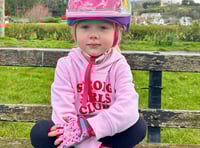 Pedalling Pixie has finish line in sight
