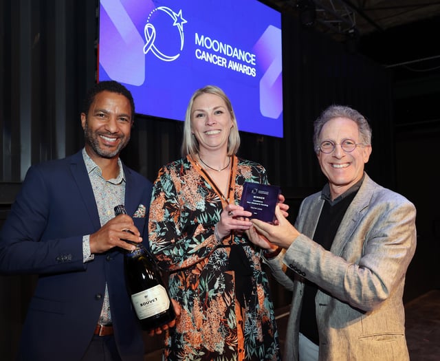 Hywel Dda staff scoop prizes at Moondance Cancer Awards