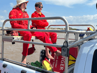 RNLI lifeguard patrols extend across Welsh beaches