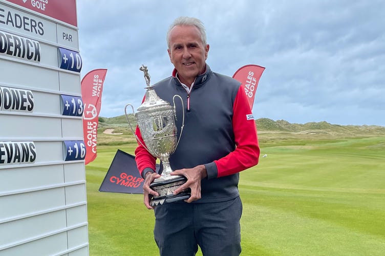 Neil Roderick has won his first Welsh Men’s Seniors Championship