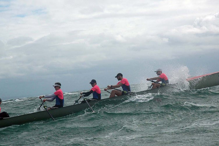 Mumbles men’s quad (Photo: Doris O'Keefe)
