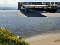 Grateful couple donate money to Porthmadog rowers after rescue
