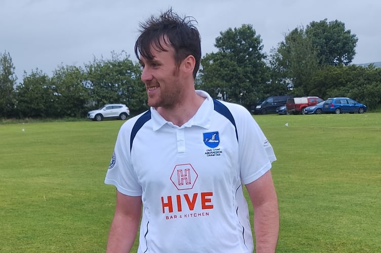 Player of the match Josh Roper