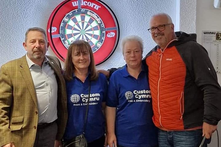 Colin Richard Jones MBE, Louise Jones, Bethan Thompson and Carl Worrall