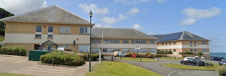 Ceredigion County Council headquarters in Aberaeron, where the code of conduct hearing will be held
