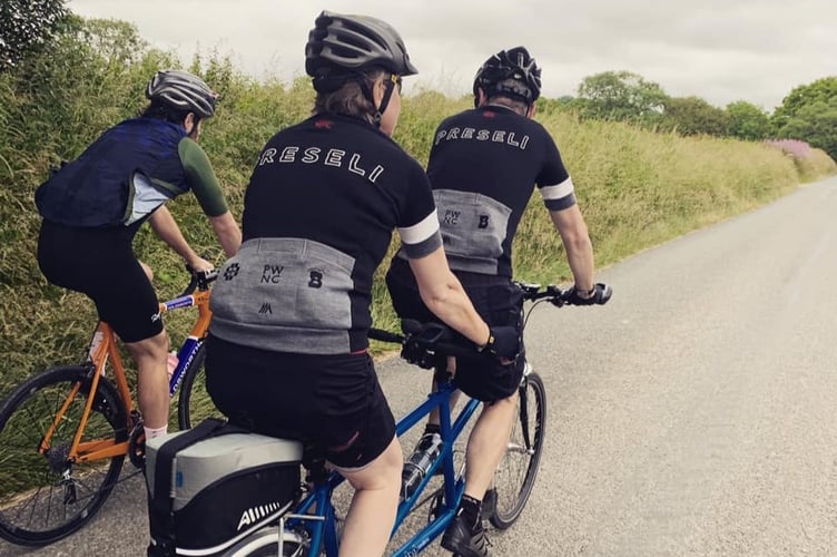 Preseli Pirates ride last year raised £3,000 for the West Wales Prostate Cancer Support Group