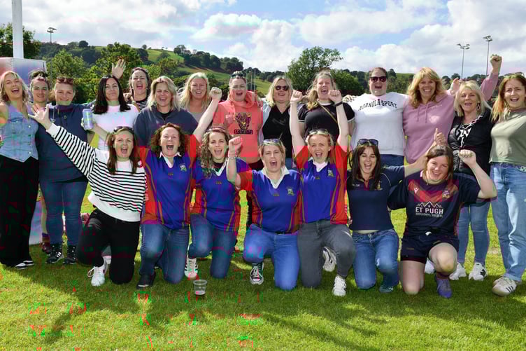 The original ladies team from 1997/98 as they are now (Pic: Trevor Edwards)