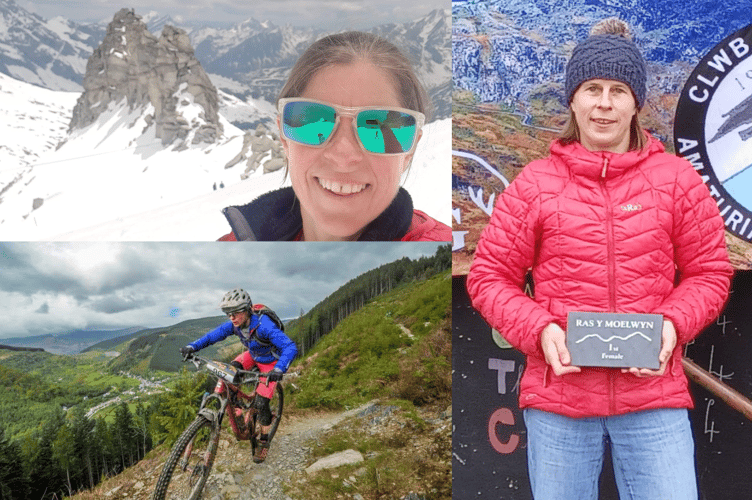 Skiing, mountain biking and running are just some of the things Alwen excels at