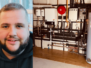 Lampeter plumber wins top award for installation work