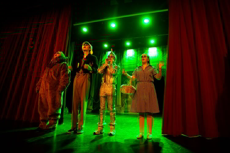 A scene from Stage Goats Youth Theatre's production of 'The Wizard of Oz' in 2022